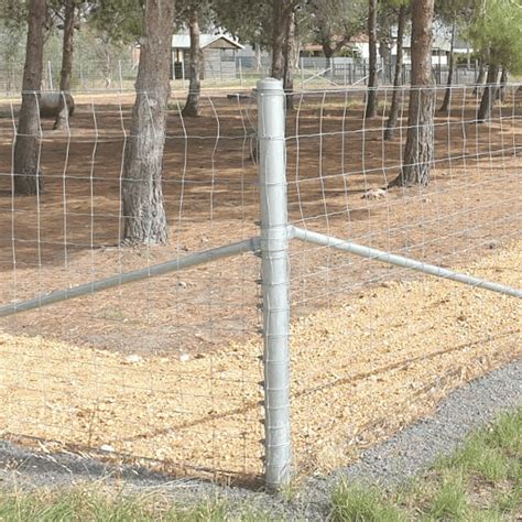 Graduated spacing starts with small openings at the bottom which helps prevent entry from small animals. . Rural king fence post